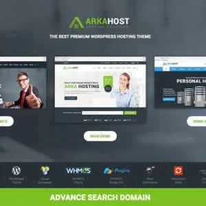 Arka Host – WHMCS Hosting, Shop & Corporate Theme